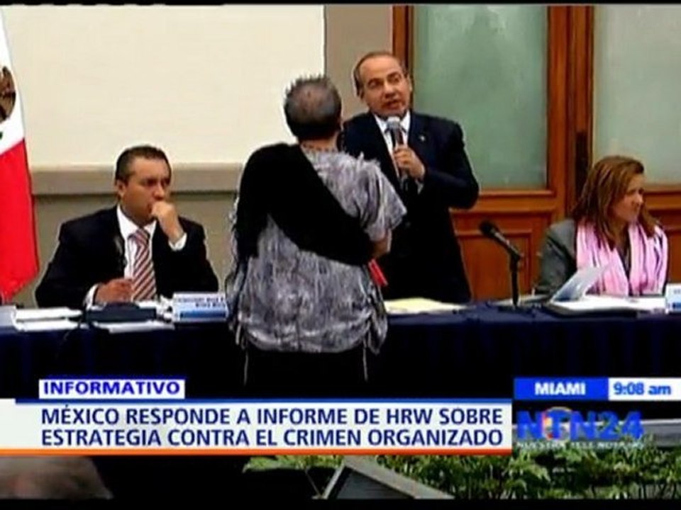 México responde a informe de Human Rights Watch sobre estrategia contra crimen organizado