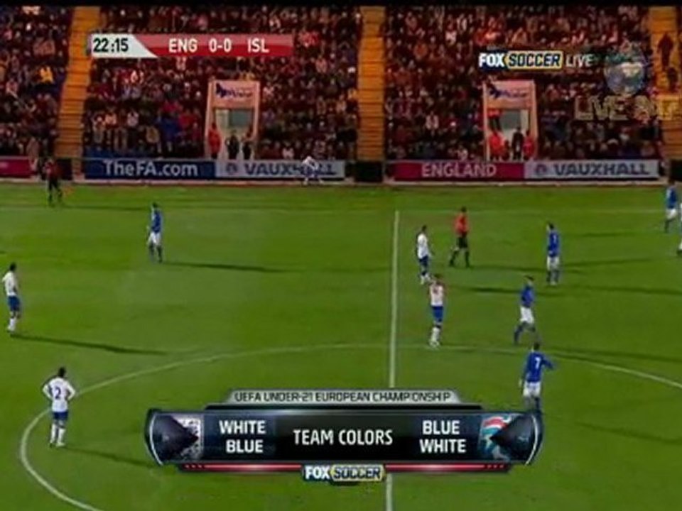 U21 Eng vs Ice 1st Half Nov 10 2011