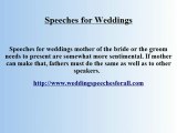 Wedding toasts & speeches have been traditionally accepted and practiced.