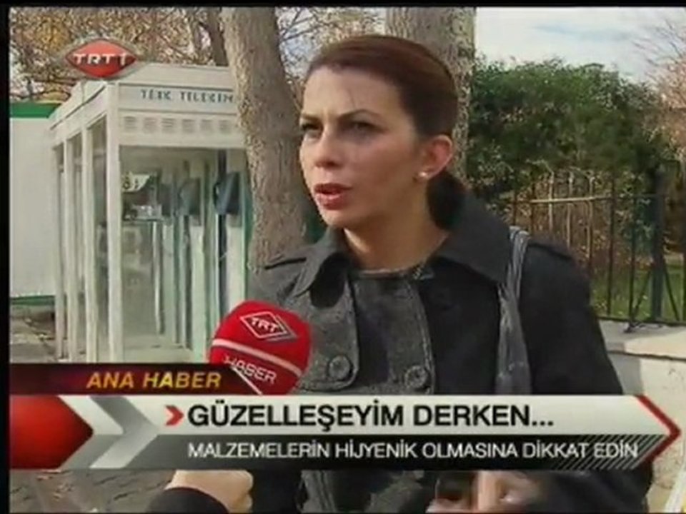 DR. ŞALE KUTSAL YILMAZ - TRT 1 HABER - 13.12.2010