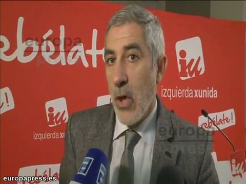 Llamazares pide subcomisión para investigar corrupción