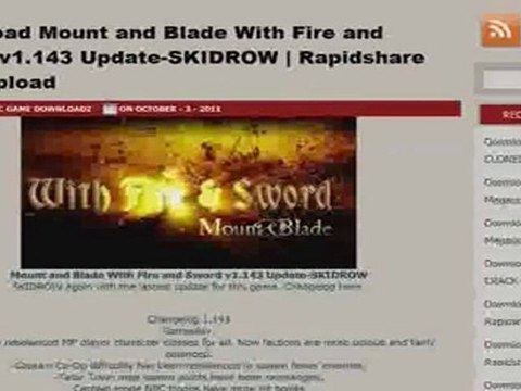Mount and Blade With Fire and Sword Full Version [DOWNLOAD] for free