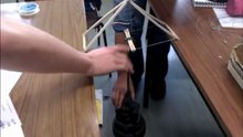 Model Bridge Failure Test