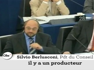 Berlusconi : "Vous seriez parfait dans  le rôle du kapo"