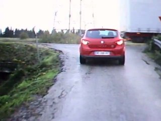 premiere sortie de la clio avec la cam mcccrash