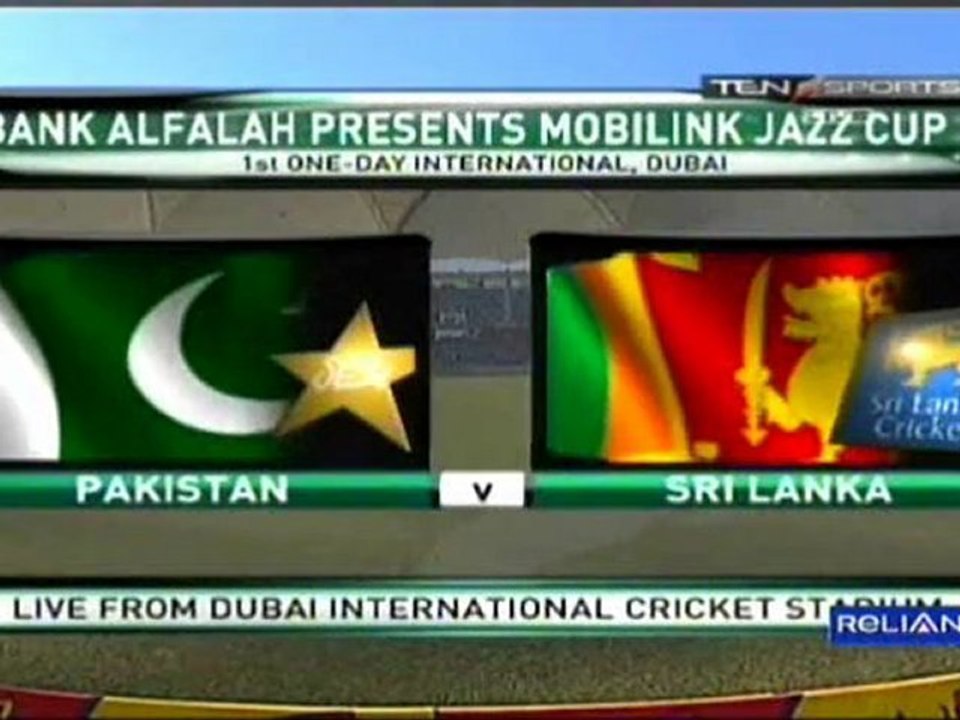 Pak SL 1st ODI First Inngs-pt1