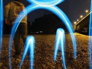 Trauma / Face your Fears - Light Painting Video