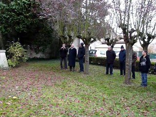 Cérémonie du 11 novembre 2011, à Moyenvic