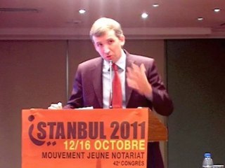 Xavier Mechain, rapporteur général - Discours d'ouverture