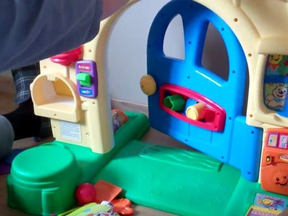 Je joue avec papa