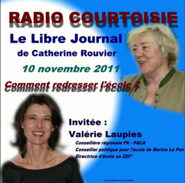 Valérie Laupies (FN) 10/11/2011 Radio courtoisie 1/5