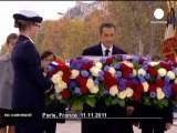 Armistice ceremony in Paris - no comment