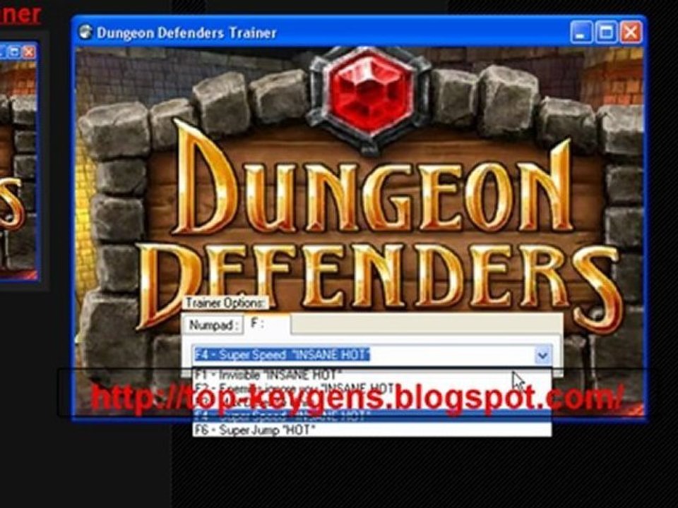 Dungeon Defenders Trainer