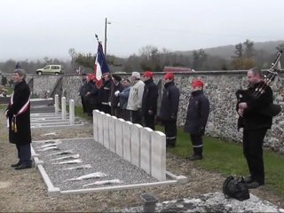 CEREMONIE DU 11 NOVEMBRE 2011 SABLONNIERES