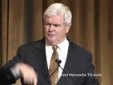 Part 4: Newt Gingrich Victory or Death Speech at Horowitz Freedom Center