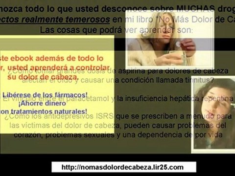 tratamiento para la migraña - remedios para la migraña - como curar el dolor de cabeza