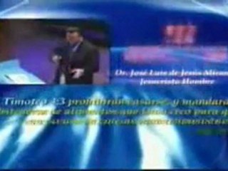 Jesucristo Hombre dice que el  Celibato  es docrina de demonios