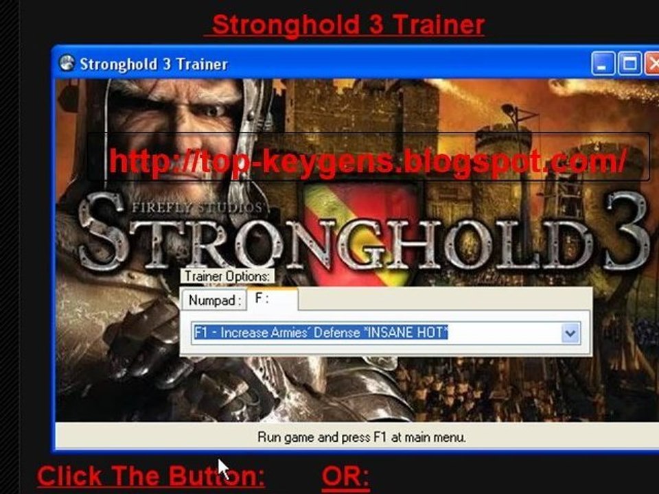 Stronghold 3 Trainer Update [ Working Trainer ]