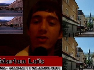 TV Albé - Albé Météo - Vendredi 11 Novembre 2011