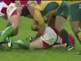 Australia(Wallabies) vs Wales live rugby International match on 13th November,2011.