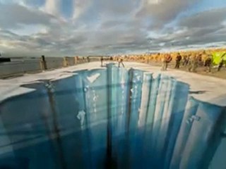 SIDEWALK PAINTJOB (OPTICAL ILLUSION)