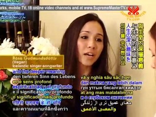 Vegan Icelandic Singer-Songwriter Rósa Gudmundsdottir