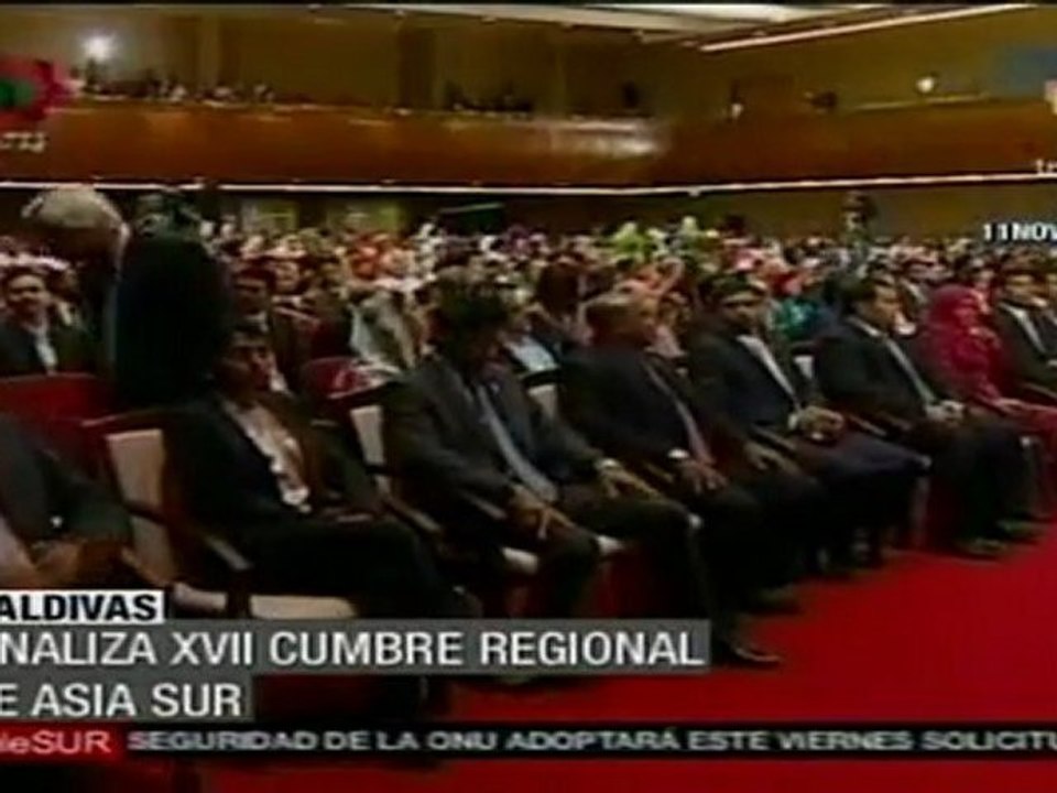 Culmina cumbre regional de Asia del Sur