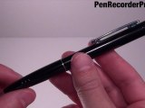 36 Hr Slim Pen Voice Recorder MQ77 - Voice Activated Pen Recorder