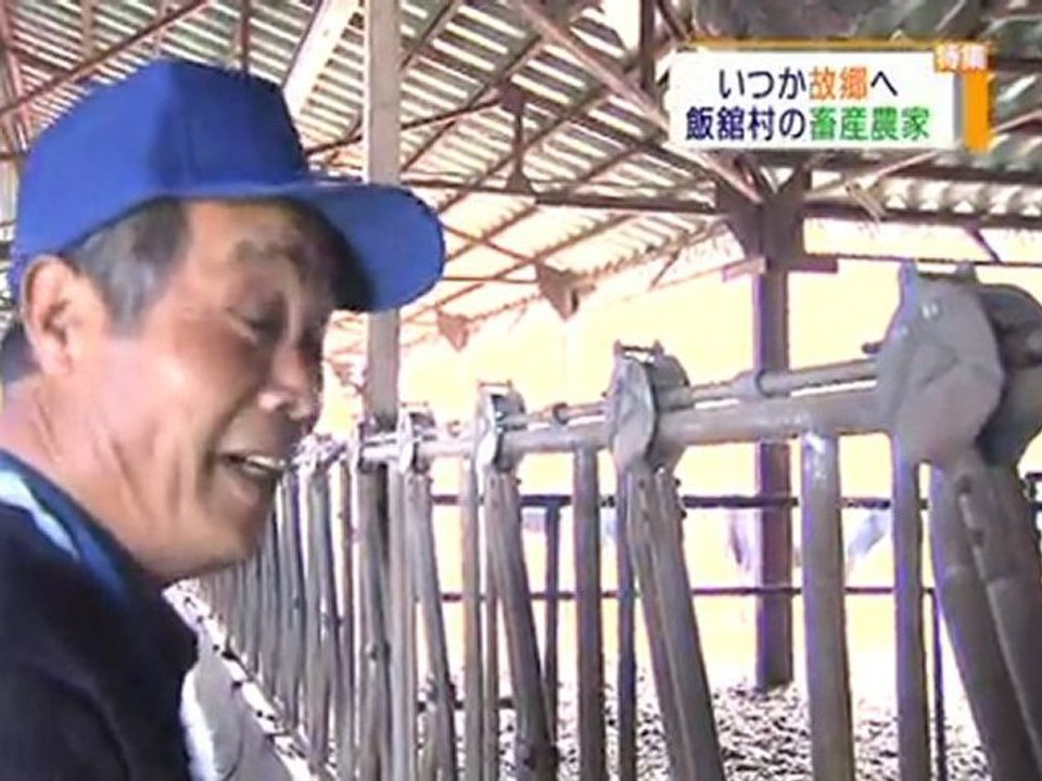 20111111　飯舘村　畜産農家“８ヶ月の思い”