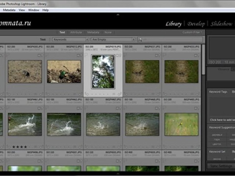 Урок 021 полного русского курса по Lightroom 2