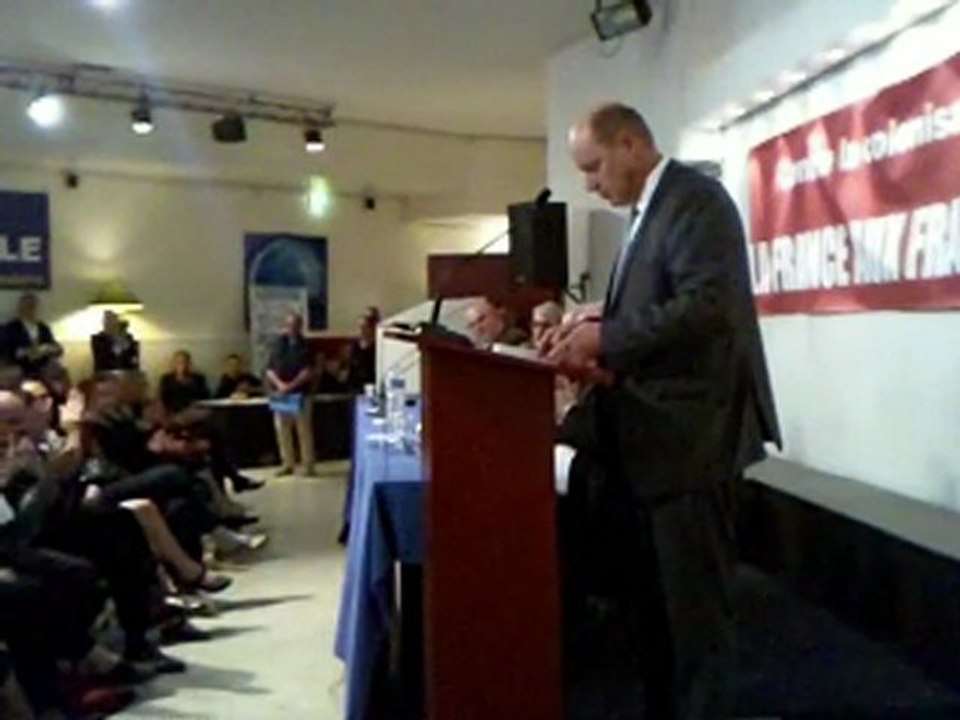 Intervention Carl Lang.  1e partie