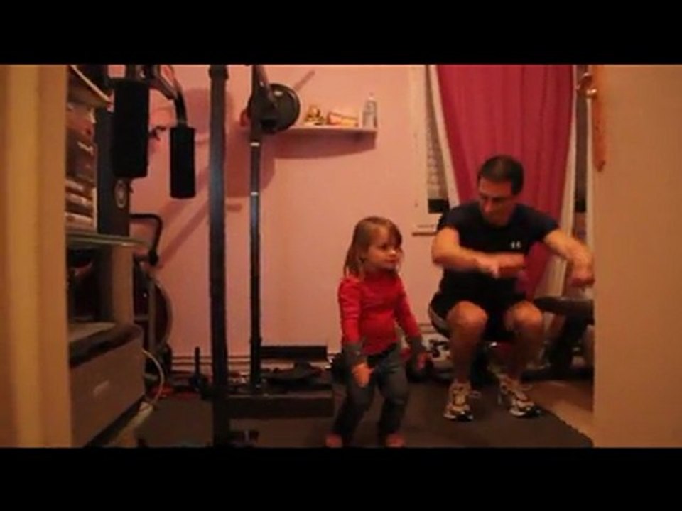 sport avec papa