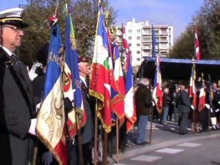 Cérémonie du 11 novembre 2011 à aix les bains