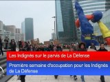 Une semaine d'occupation pour les Indignés de La Défense