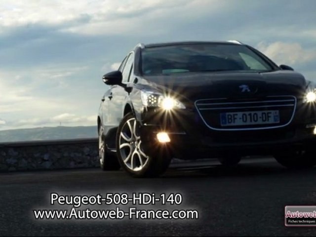 Essai Peugeot 508 SW 2.0 HDi 140 - Autoweb-France