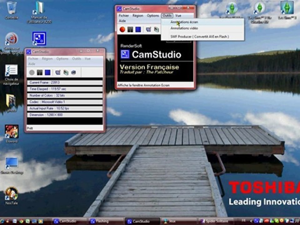 tuto comment utliser camstudio