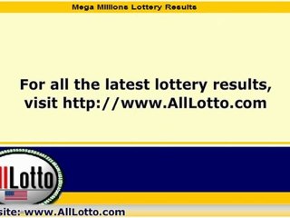 Mega Millions Lottery Drawing Results for November 11, 2011