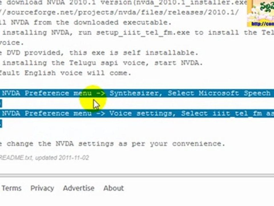 Telugu Text to Speech Engine