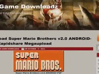Super Mario Brothers Full Version [DOWNLOAD] for free