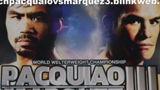 Watch Pacquiao vs Marquez 3 fight Live online