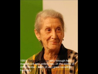 Women Nobel Laureates