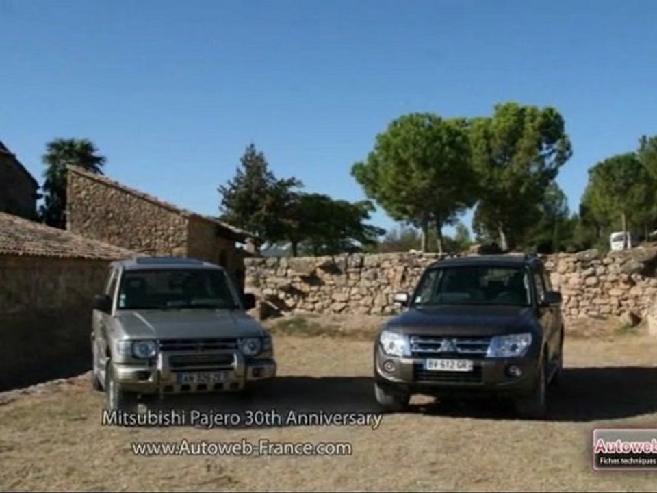 Essai Mitsubishi Pajero 30th Anniversary - Autoweb-France