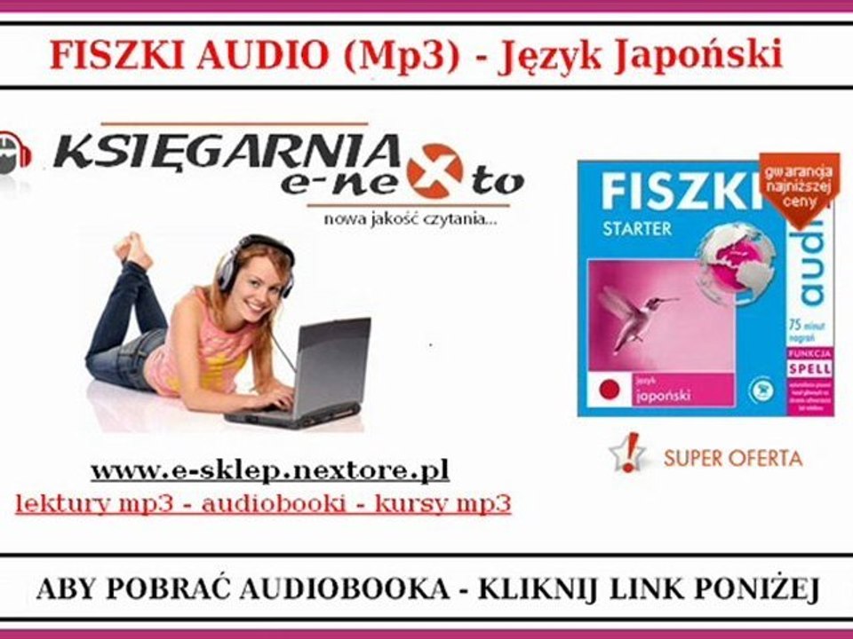FISZKI JĘZYK JAPOŃSKI - Audio MP3 (Nauka słówek) - Wydawnictwo - Cztery Głowy