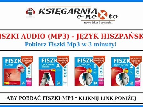 HISZPAŃSKI FISZKI AUDIO (Mp3) - Nauka słówek (Słownictwo, Czasowniki, Starter)