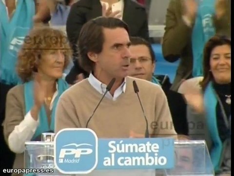 Aznar: Han aceptado las puñaladas de la UE