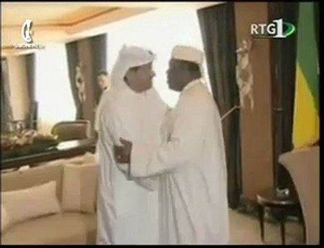 Audience Ali Bongo Ondimba aux Emirats Arabe