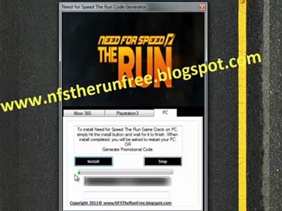 Need for Speed The Run keys Leaked