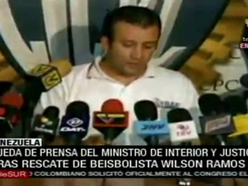 Tareck El Aissami reseña operativo de rescate de Wilson Ramo