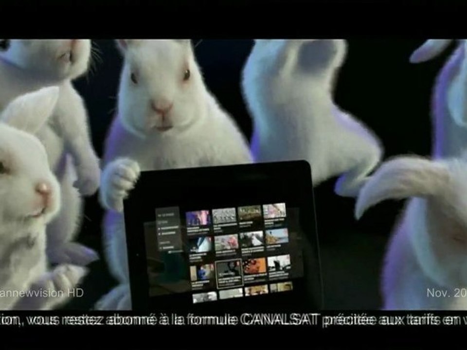 Publicité HD - CANALSAT ("regardons mieux") 2011