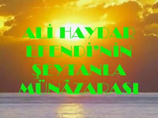 ALİ HAYDAR EFENDİ'NİN ŞEYTANLA KONUŞMASI - Cihad Yapım Grafik